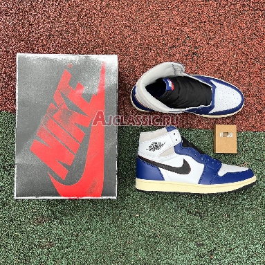 Air Jordan 1 Retro High OG Rare Air Deep Royal Blue White/Black/Neutral Grey/Deep Royal Blue/Muslin DZ5485-100 Replicas Shoes