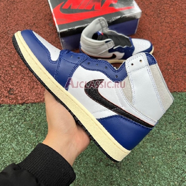 Air Jordan 1 Retro High OG Rare Air Deep Royal Blue White/Black/Neutral Grey/Deep Royal Blue/Muslin DZ5485-100 Replicas Shoes