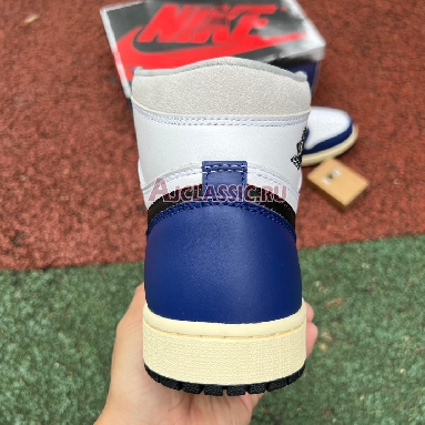 Air Jordan 1 Retro High OG Rare Air Deep Royal Blue White/Black/Neutral Grey/Deep Royal Blue/Muslin DZ5485-100 Replicas Shoes