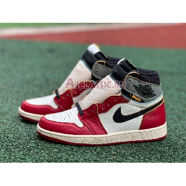 Union LA x Air Jordan 1 Retro High OG SP Chicago Shadow Varsity Red/Black/Sail/Shadow Grey/Muslin HV8563-600 Mens Womens Shoes