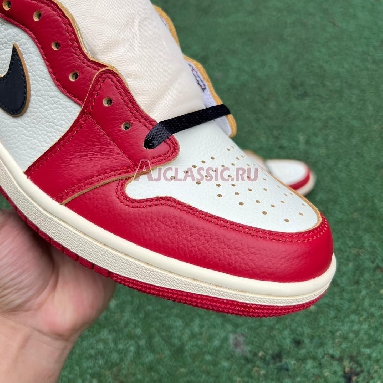 Union LA x Air Jordan 1 Retro High OG SP Chicago Shadow Varsity Red/Black/Sail/Shadow Grey/Muslin HV8563-600 Replicas Shoes