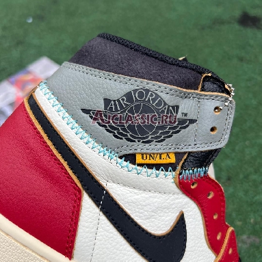 Union LA x Air Jordan 1 Retro High OG SP Chicago Shadow Varsity Red/Black/Sail/Shadow Grey/Muslin HV8563-600 Replicas Shoes