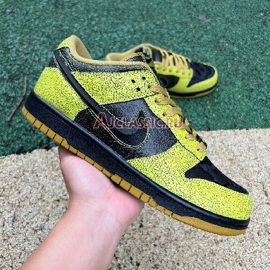 Nike Dunk Low Halloween Skull Bright Cactus/Black-Green Curry HV6103-300 Mens Womens Shoes