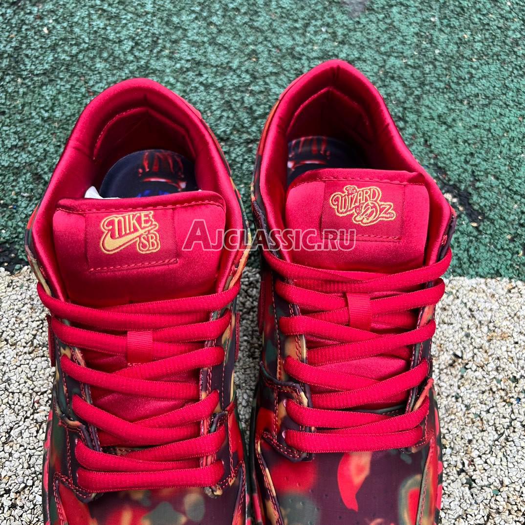 New The Wizard of Oz x Nike Dunk Low SB "Poppy Field" FZ1291-600 Shoes