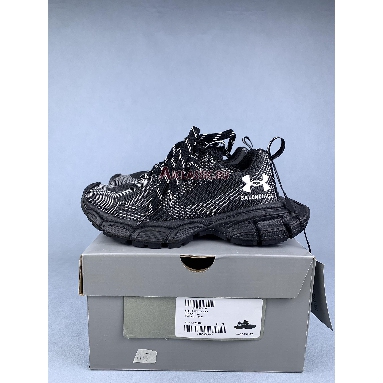 Under Armour x Balenciaga 3XL Knit Sneaker Black Black/White 814419 W3XUA 1090 Mens Womens Shoes