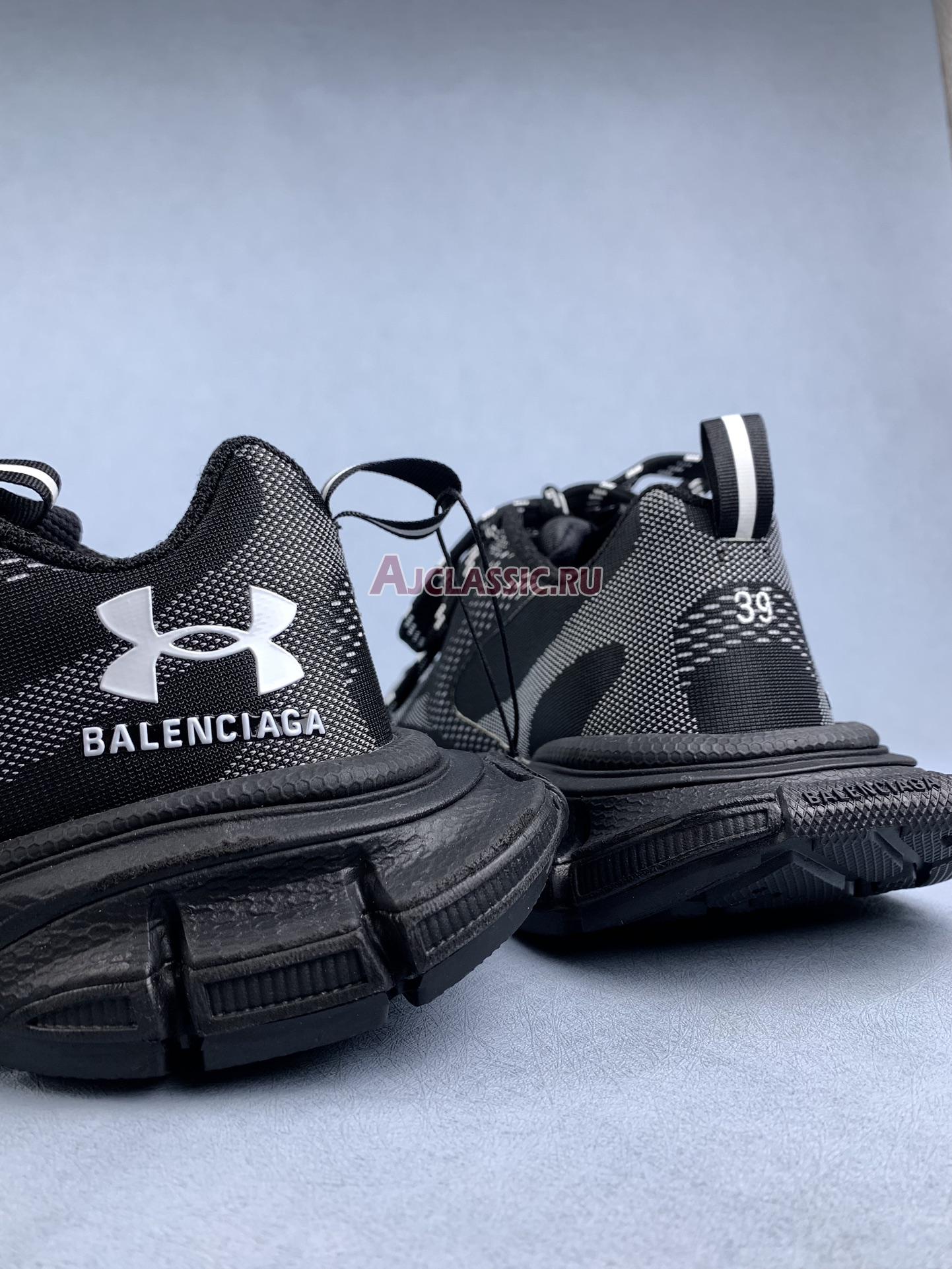 New Under Armour x Balenciaga 3XL Knit Sneaker "Black" 814419 W3XUA 1090 Shoes