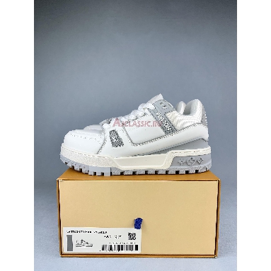 Louis Vuitton LV Trainer Maxi Sneaker White Grey White/Grey 1ACRK5 Replicas Shoes