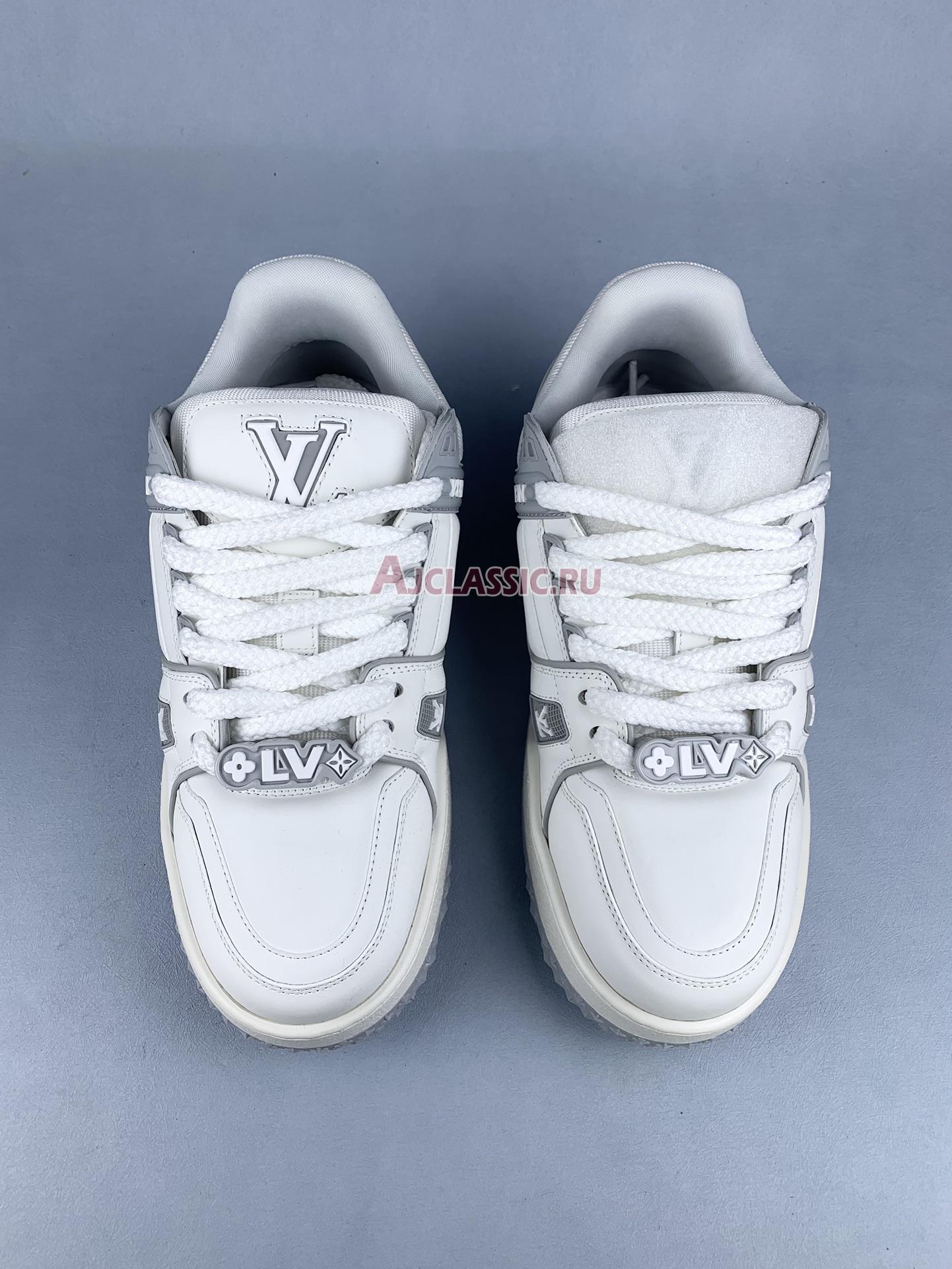 New Louis Vuitton LV Trainer Maxi Sneaker "White Grey" 1ACRK5 Shoes