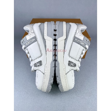 Louis Vuitton LV Trainer Maxi Sneaker White Grey White/Grey 1ACRK5 Replicas Shoes