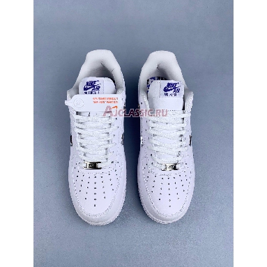 Nike Air Force 1 LX White White/Hyper Royal-Black-White CT1990-100_2 Mens Womens Shoes