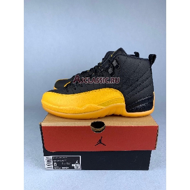 Air Jordan 12 University Gold Black/Black-University Gold 130690-070_2 Replicas Shoes