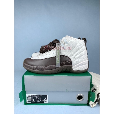 SoleFly x Air Jordan 12 Retro SP Cafecito White/Baroque Brown/Sail FZ5026-100 Mens Womens Shoes