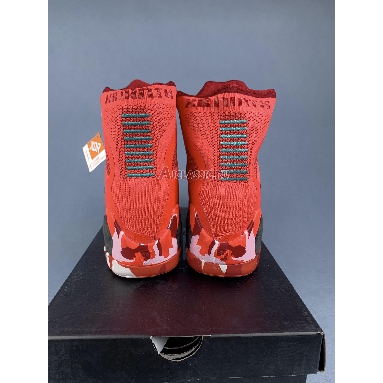 Nike Kobe 9 Elite Christmas 2014 Bright Crimson/Black/White 630847-600 Mens Womens Shoes