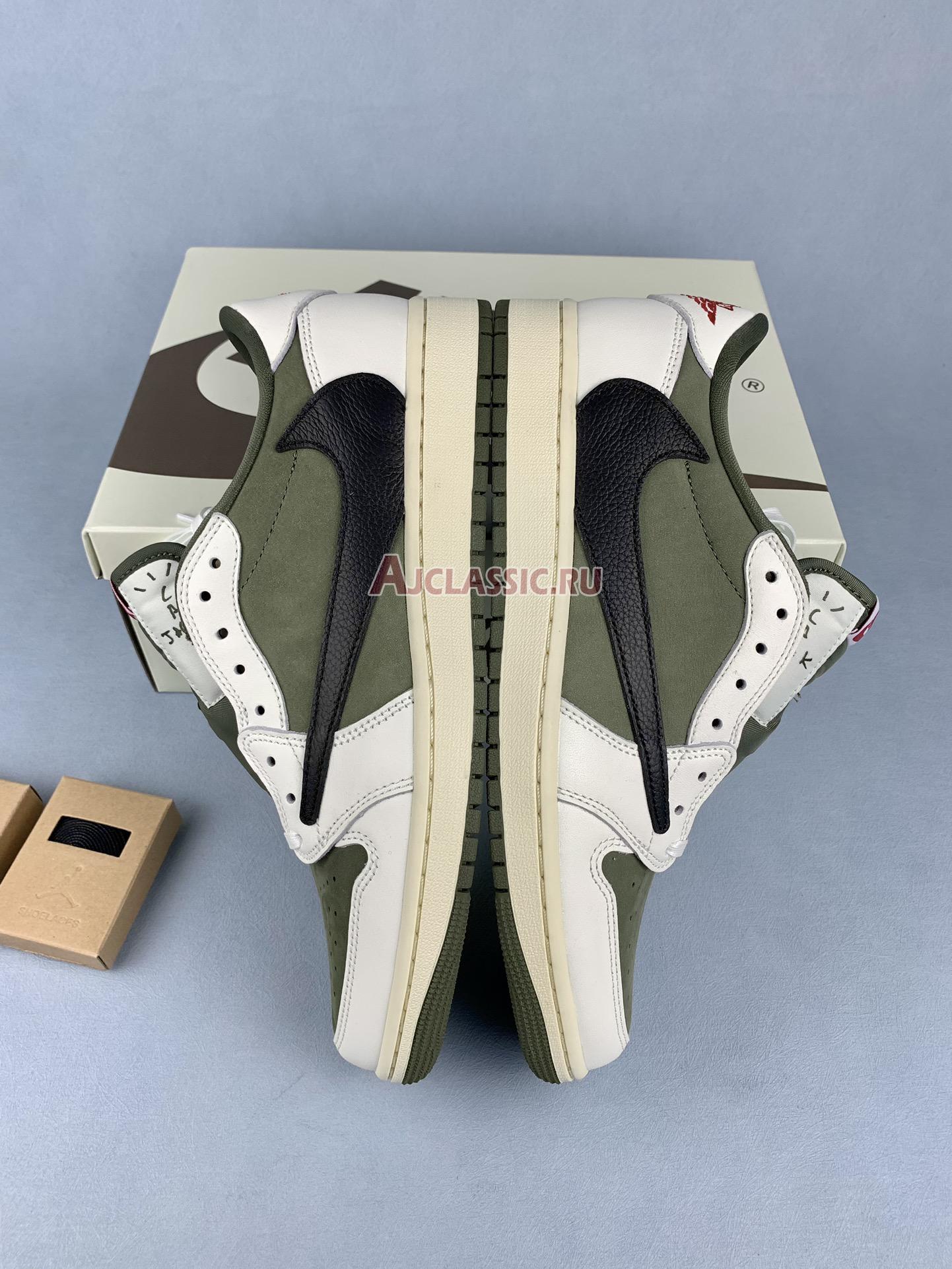 New Travis Scott x Air Jordan 1 Retro Low OG SP "Reverse Olive" DM7866-200-2 Shoes