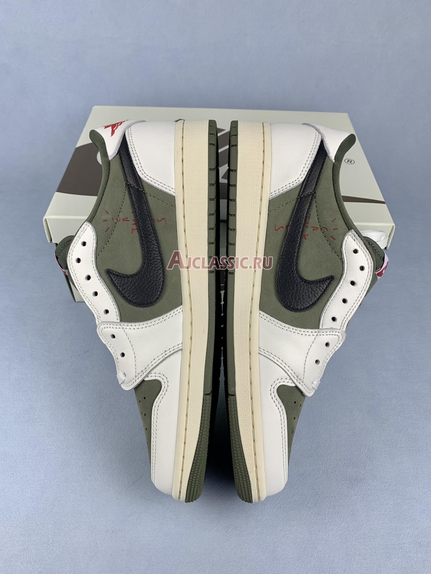 New Travis Scott x Air Jordan 1 Retro Low OG SP "Reverse Olive" DM7866-200-2 Shoes