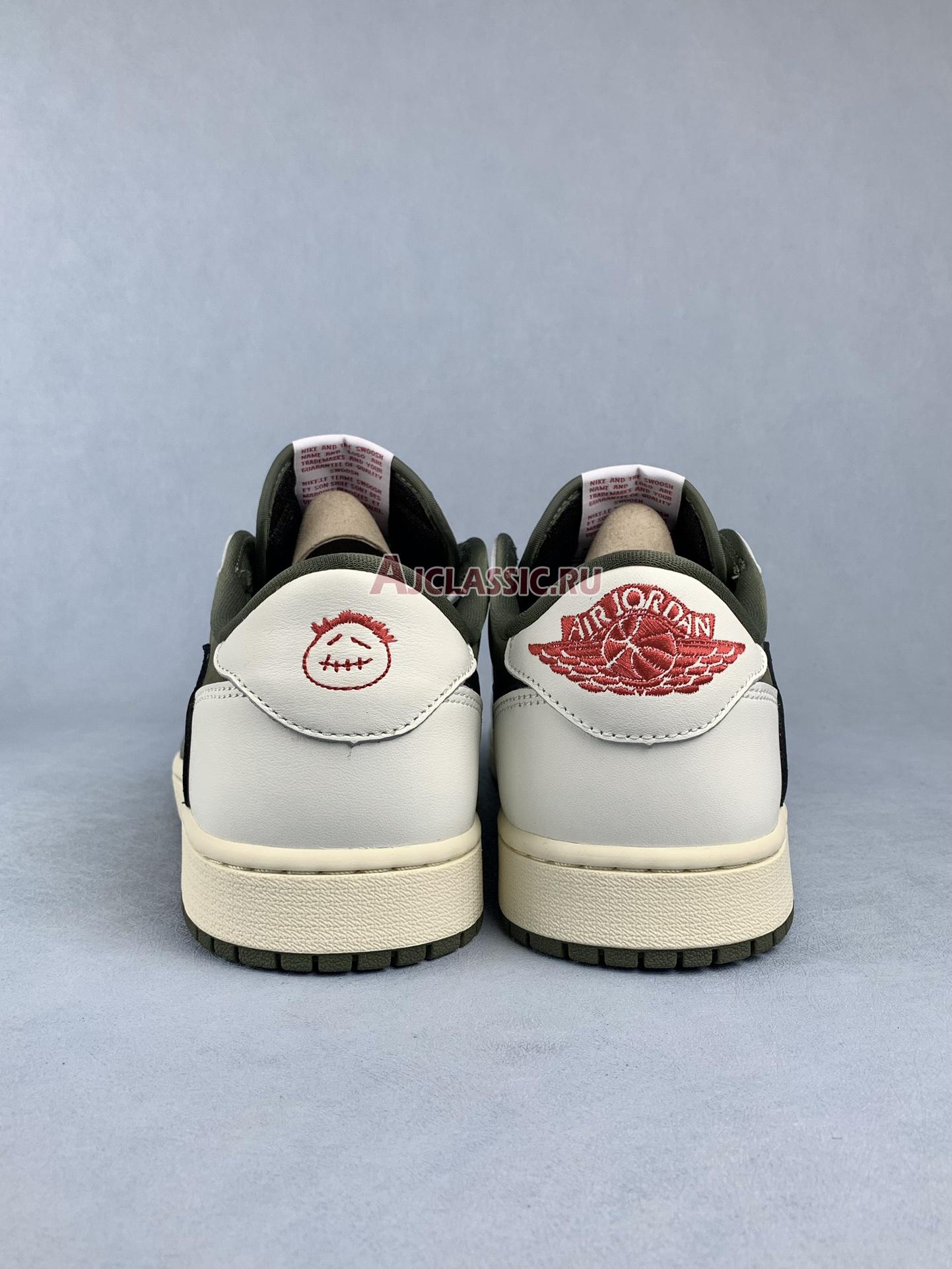 Travis Scott x Air Jordan 1 Retro Low OG SP "Reverse Olive" DM7866-200-2