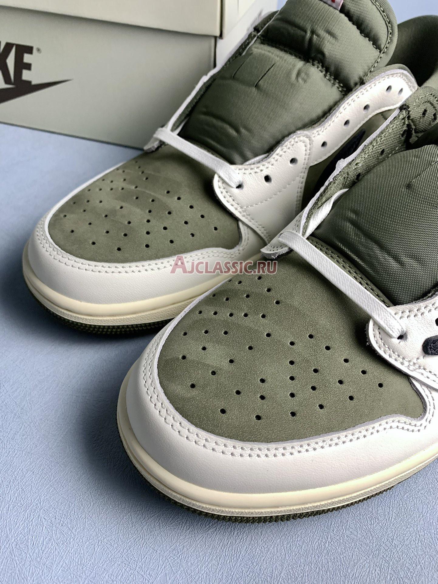 New Travis Scott x Air Jordan 1 Retro Low OG SP "Reverse Olive" DM7866-200-2 Shoes