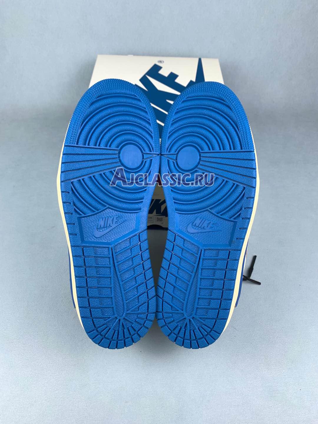 Fragment Design x Travis Scott x Air Jordan 1 Retro Low OG SP "Sail Military Blue" DM7866-104