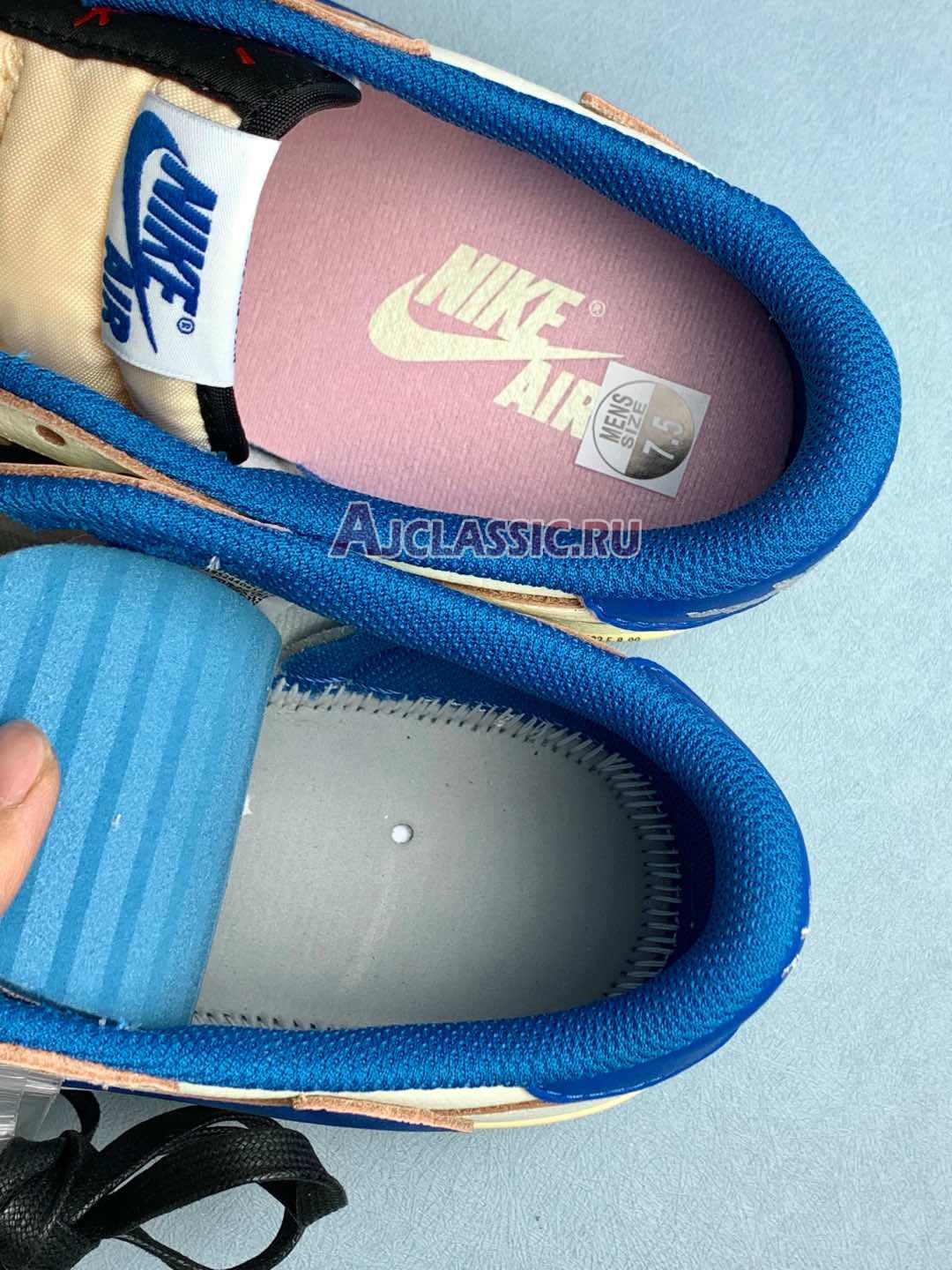 Fragment Design x Travis Scott x Air Jordan 1 Retro Low OG SP "Sail Military Blue" DM7866-104