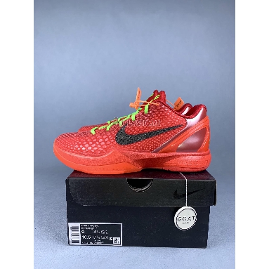 Buy Nike Kobe 6 Protro Reverse Grinch Red FV4921-600-2 Quality Reps Replicas Shoes