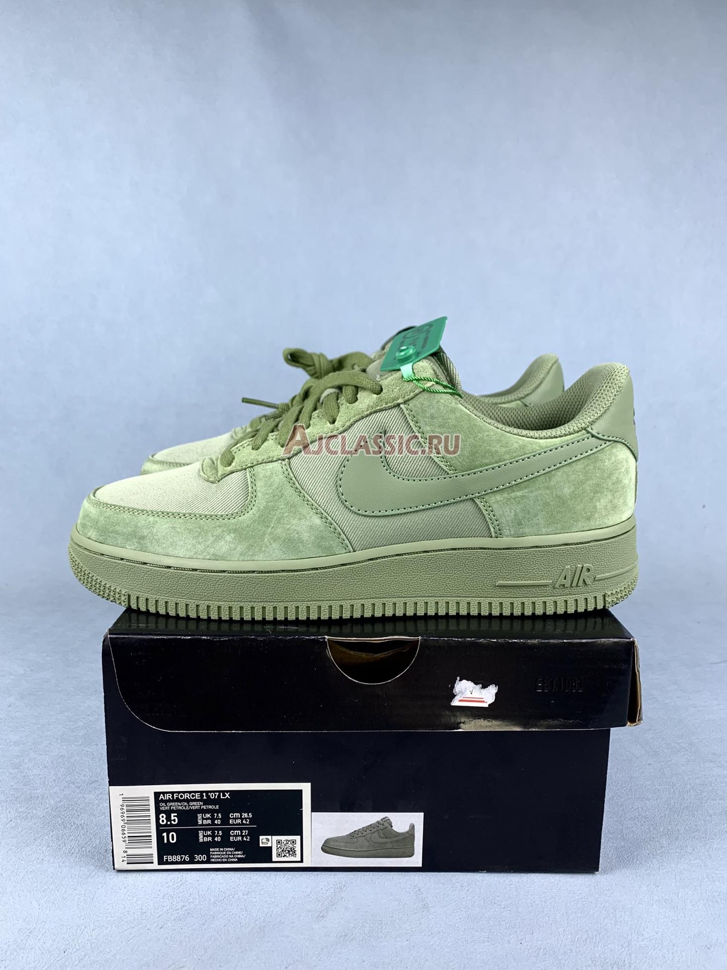 New Nike Air Force 1 Low 07 LX "Oil Green" FB8876-300 Shoes