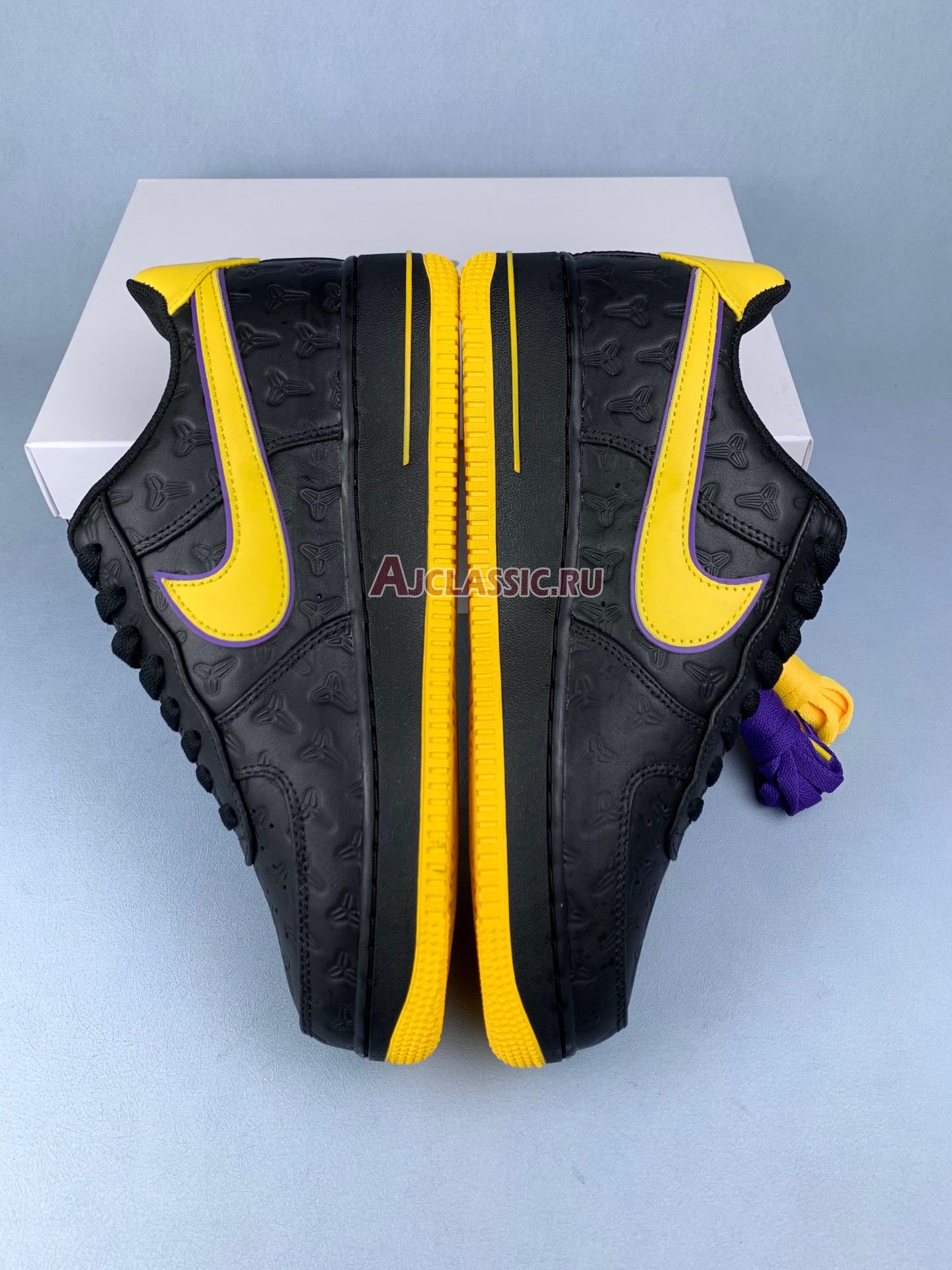 New Nike Air Force 1 Low "Kobe Bryant Lakers Away (Numbered Edition of 8000)" HV5122-001 Shoes