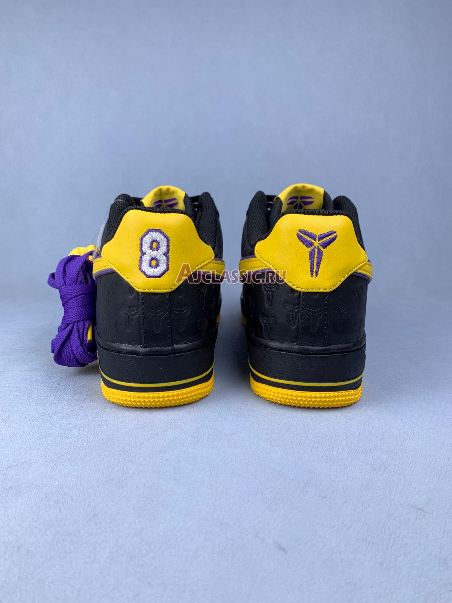 New Nike Air Force 1 Low "Kobe Bryant Lakers Away (Numbered Edition of 8000)" HV5122-001 Shoes