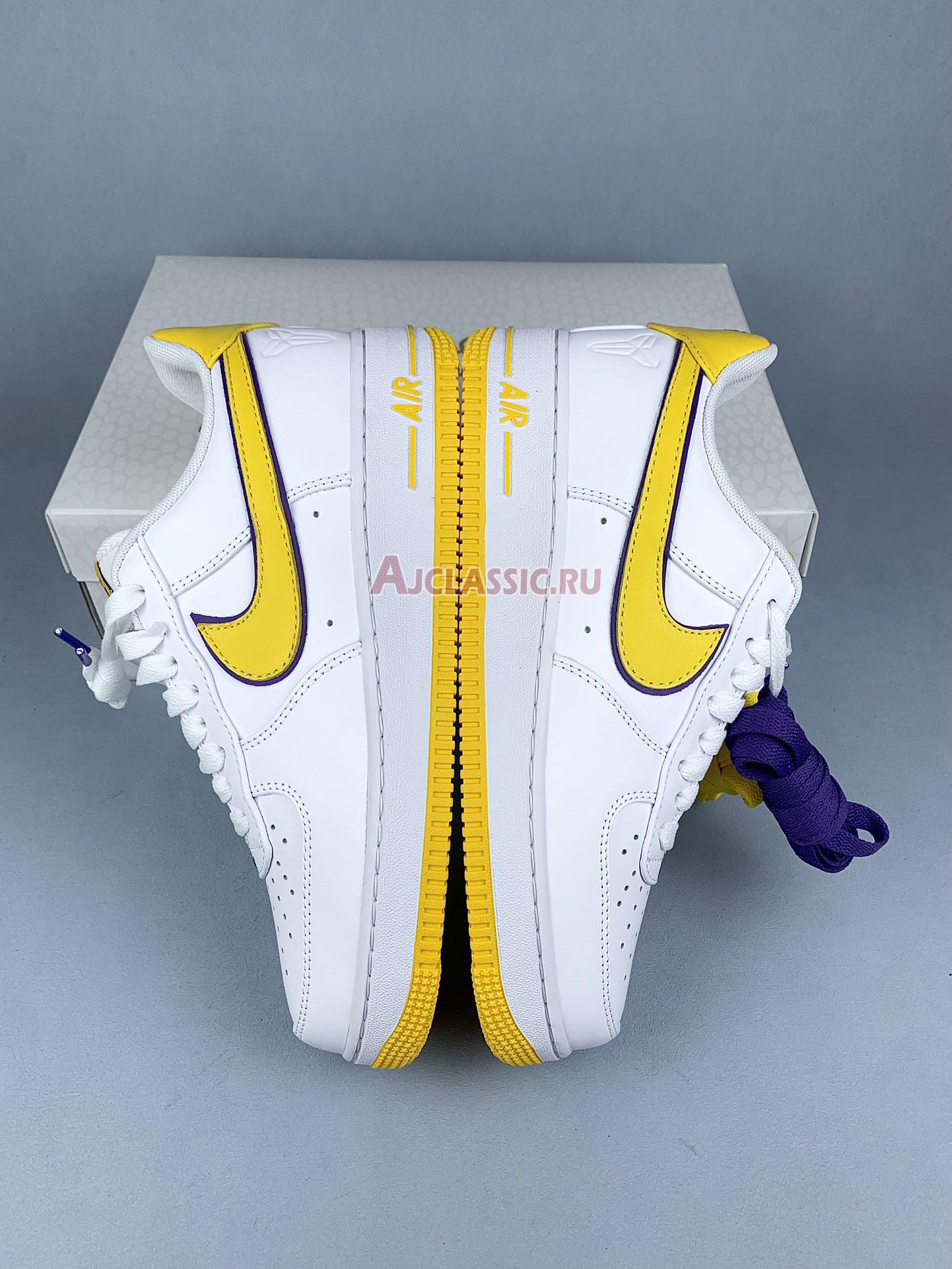 New Nike Air Force 1 Low Retro QS "Kobe Bryant Lakers Home" FZ1151-100 Shoes