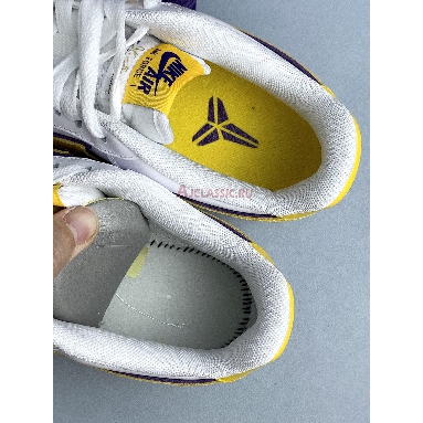 Buy Nike Air Force 1 Low Retro QS Kobe Bryant Lakers Home Yellow FZ1151-100 Quality Reps Replicas Shoes