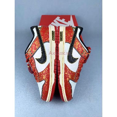 Buy Custom Nike SB Dunk Low Double Happiness Cloud Pattern - Red Gold Red RW1220-005 Quality Reps Replicas Shoes