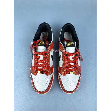 Buy Custom Nike SB Dunk Low Double Happiness Cloud Pattern - Red Gold Red RW1220-005 Quality Reps Replicas Shoes