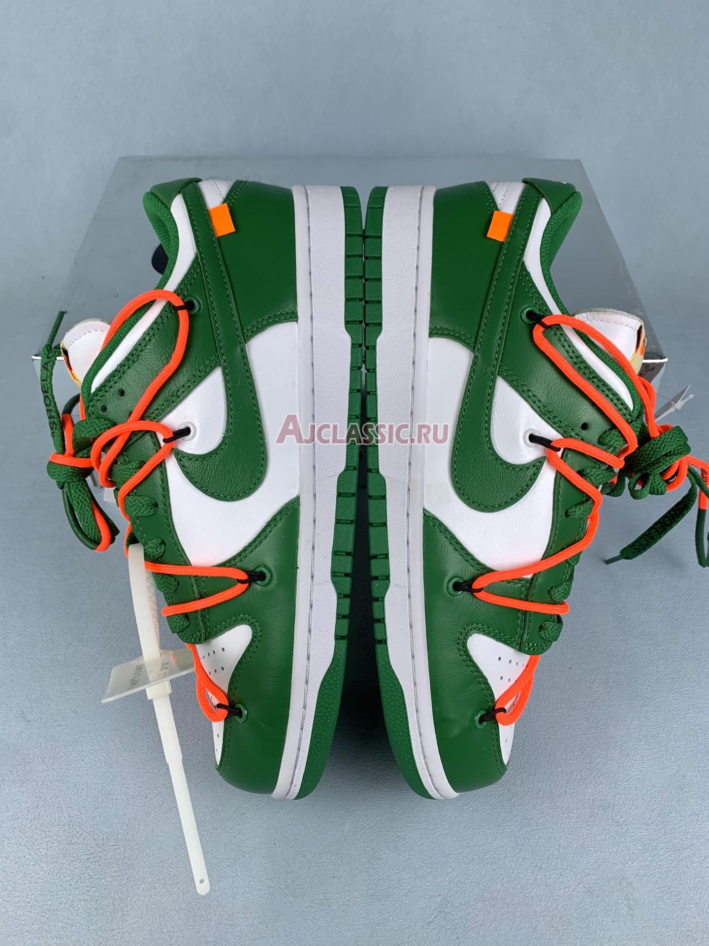 New Nike Dunk Low "Off-White Pine Green" CT0856-100-3 Shoes