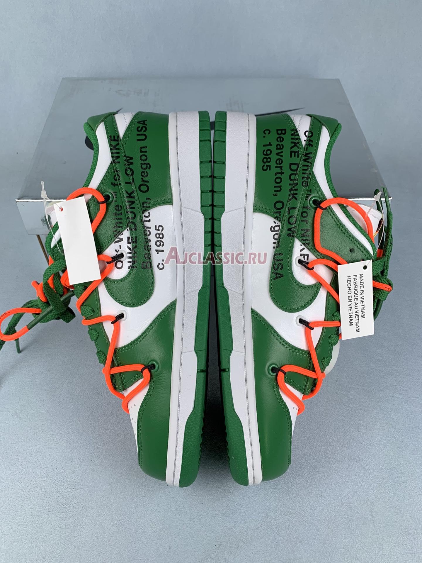 New Nike Dunk Low "Off-White Pine Green" CT0856-100-3 Shoes