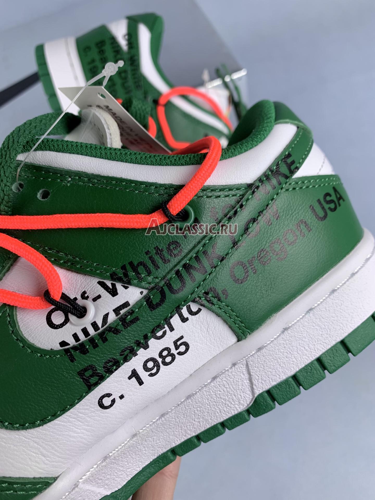 New Nike Dunk Low "Off-White Pine Green" CT0856-100-3 Shoes