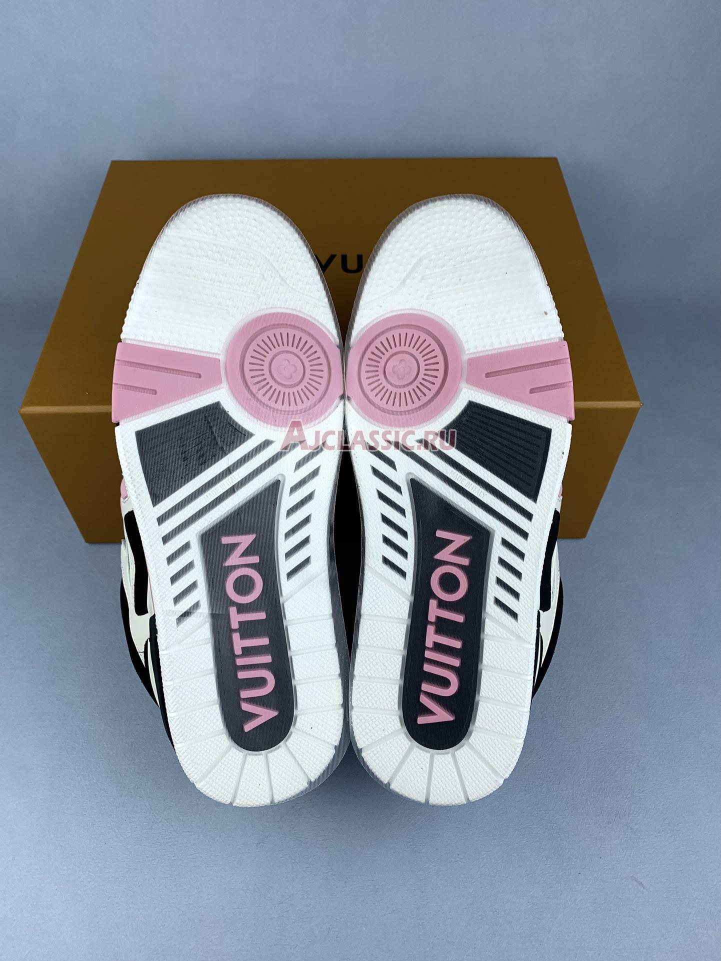 New Louis Vuitton LV Skate Sneaker "Black Cream Pink" 1ADE1K Shoes