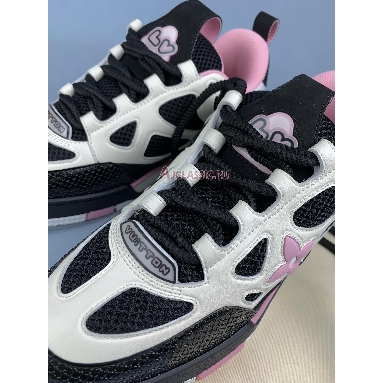 Buy Louis Vuitton LV Skate Sneaker Black Cream Pink Pink 1ADE1K Quality Reps Replicas Shoes