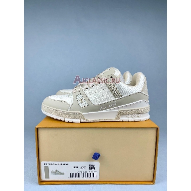 Buy Louis Vuitton LV Trainer Sneaker Beige Beige 1ADHDD Quality Reps Replicas Shoes