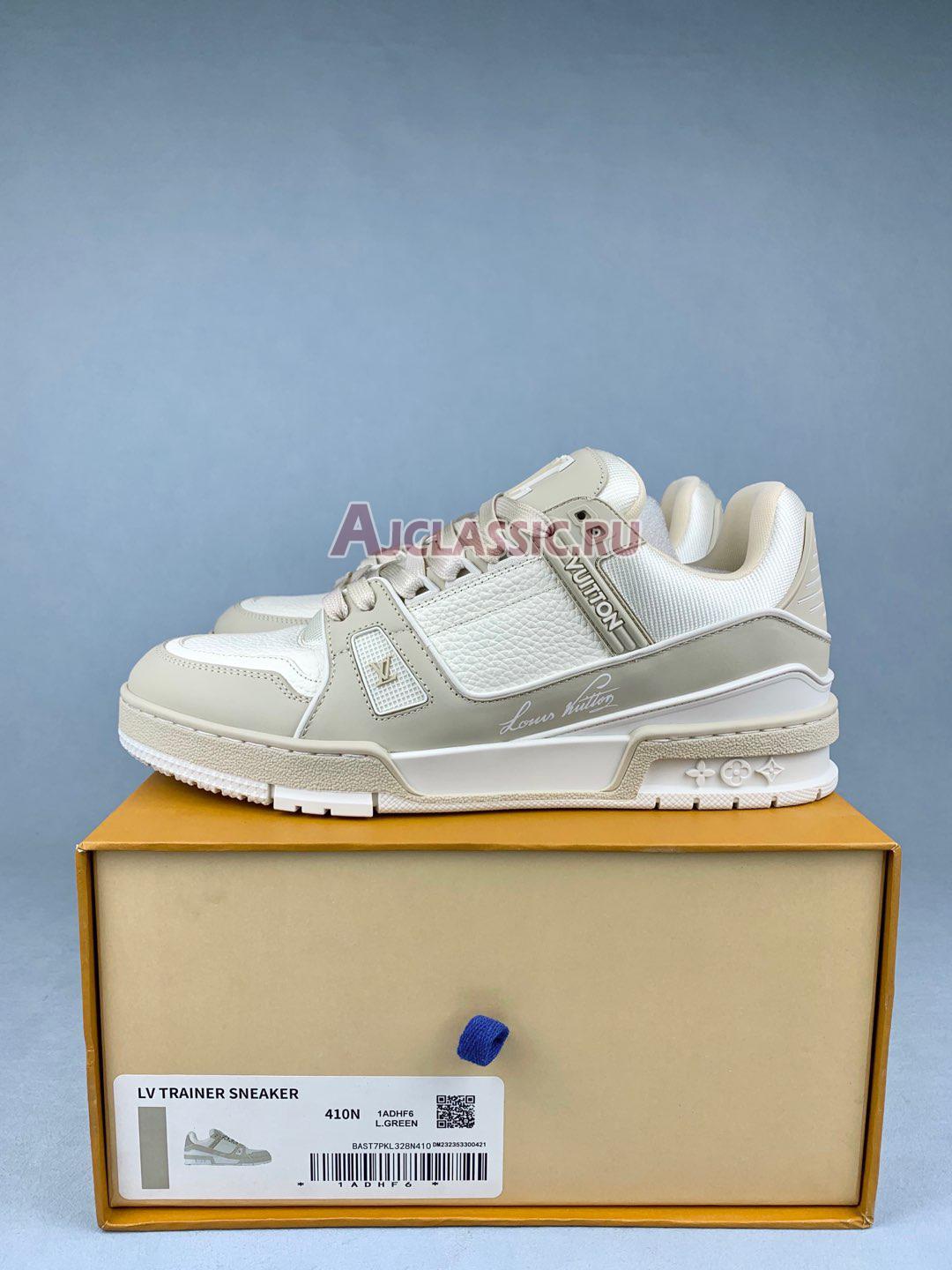 New Louis Vuitton LV Trainer Sneaker "Beige" 1ADHDD Shoes