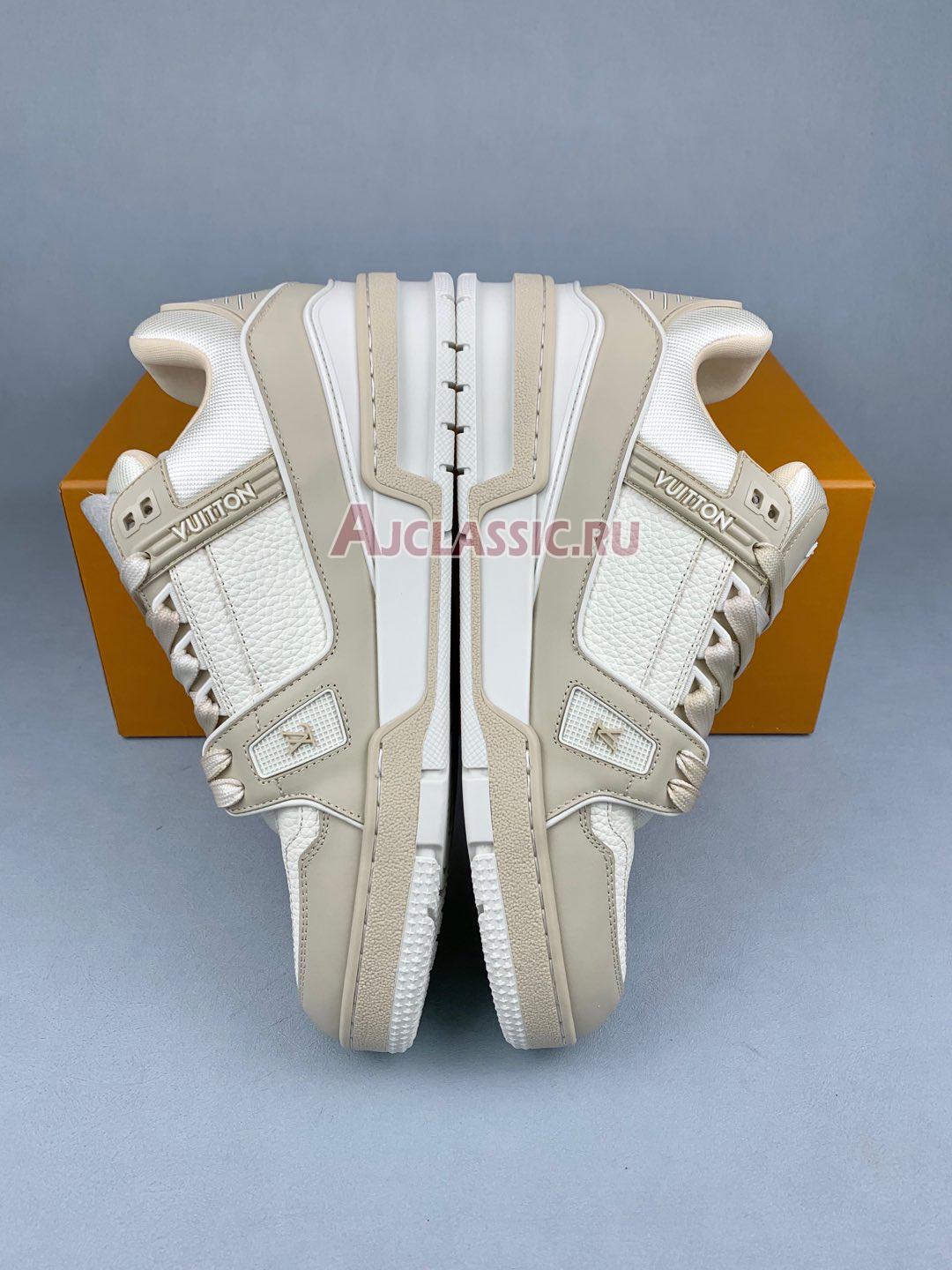 New Louis Vuitton LV Trainer Sneaker "Beige" 1ADHDD Shoes