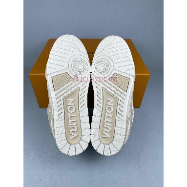 Buy Louis Vuitton LV Trainer Sneaker Beige Beige 1ADHDD Quality Reps Replicas Shoes