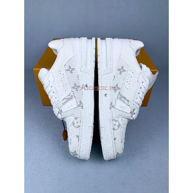 Buy Louis Vuitton LV Trainer Sneaker White Grey White 1AC29Y-2 Quality Reps Replicas Shoes