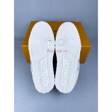 Buy Louis Vuitton LV Trainer Sneaker White Grey White 1AC29Y-2 Quality Reps Replicas Shoes