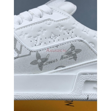 Buy Louis Vuitton LV Trainer Sneaker White Grey White 1AC29Y-2 Quality Reps Replicas Shoes