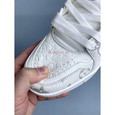 Buy Louis Vuitton LV Trainer Sneaker White Grey White 1AC29Y-2 Quality Reps Replicas Shoes