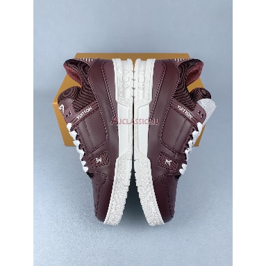 Buy Louis Vuitton LV Trainer Sneaker Bordeaux Burgundy 1AD9WQ Quality Reps Replicas Shoes