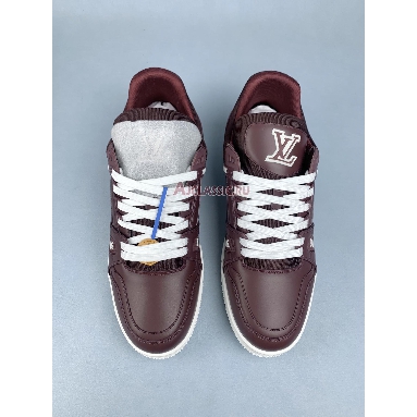 Buy Louis Vuitton LV Trainer Sneaker Bordeaux Burgundy 1AD9WQ Quality Reps Replicas Shoes