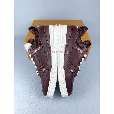 Buy Louis Vuitton LV Trainer Sneaker Bordeaux Burgundy 1AD9WQ Quality Reps Replicas Shoes