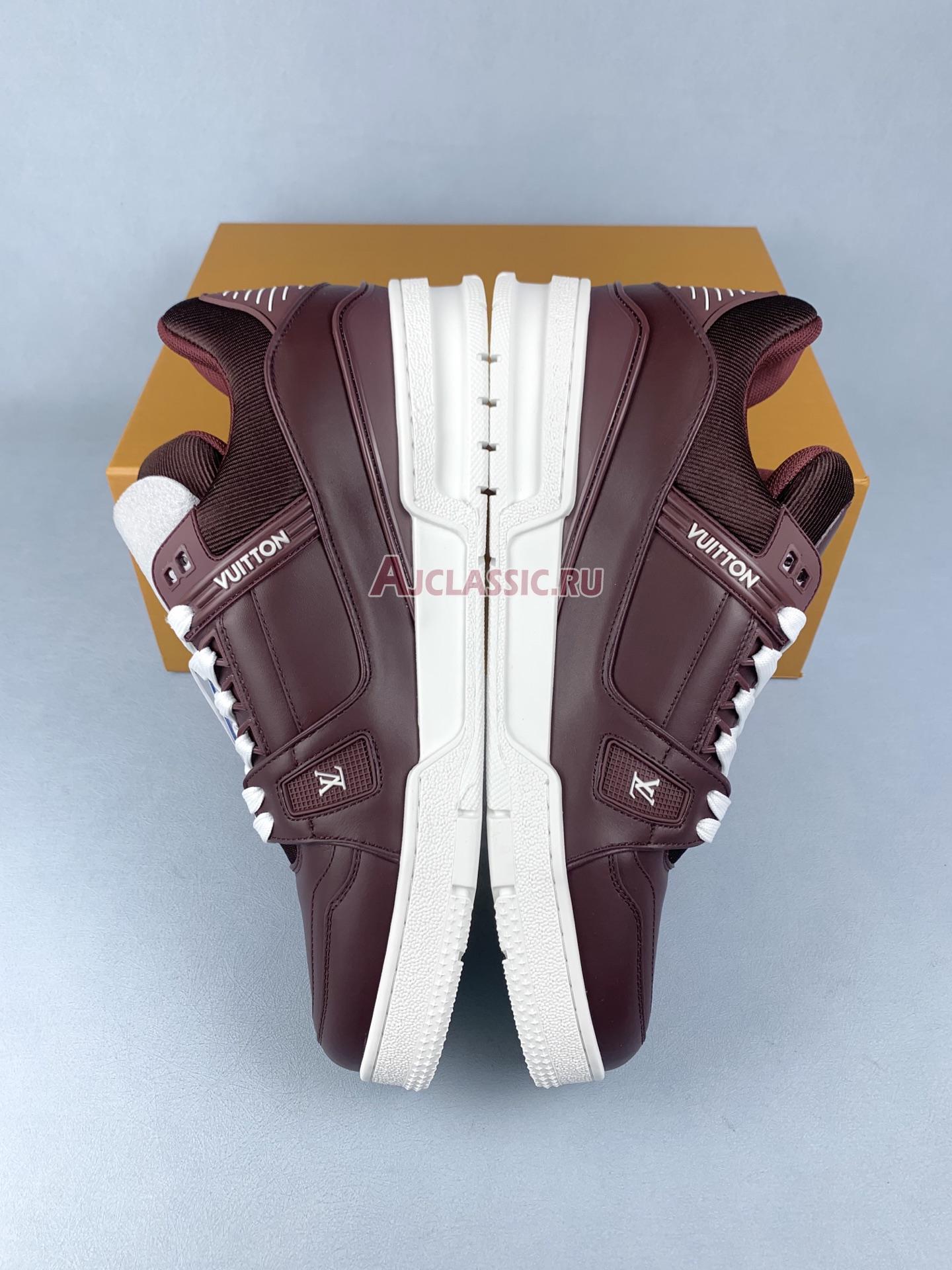 New Louis Vuitton LV Trainer Sneaker "Bordeaux" 1AD9WQ Shoes