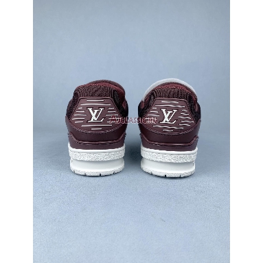 Buy Louis Vuitton LV Trainer Sneaker Bordeaux Burgundy 1AD9WQ Quality Reps Replicas Shoes