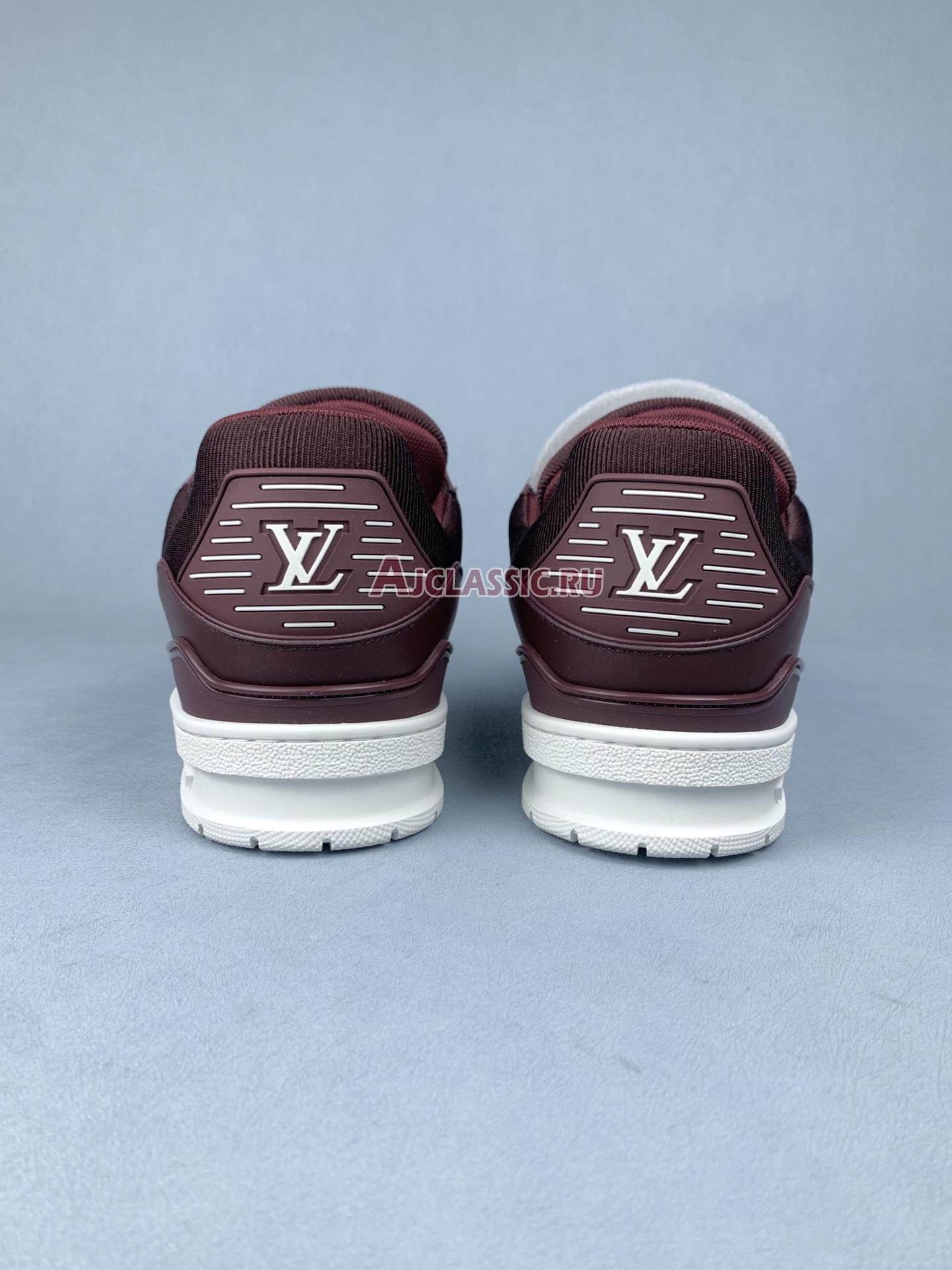 New Louis Vuitton LV Trainer Sneaker "Bordeaux" 1AD9WQ Shoes